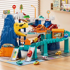NIPLOOOW dinosaur climbing hills segment encourages climbing and spatial awareness