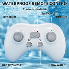 NIPLOOOW dual-motor shark toy delivers strong thrust in water