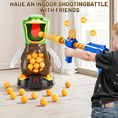 NIPLOOOW EVA foam bullets are light and harmless during play.