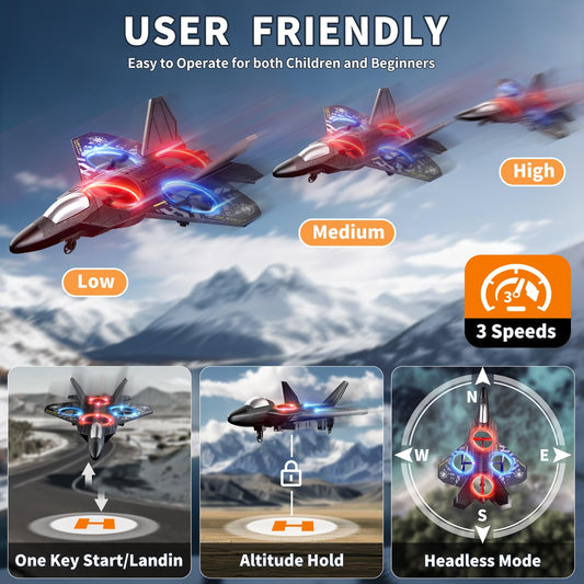 NIPLOOOW foam RC plane 360 flip for practicing aerial stunts with friends.