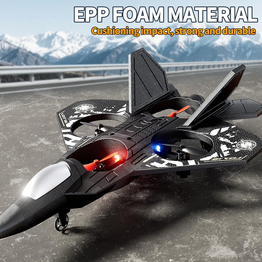 NIPLOOOW foam RC plane stunt roll for dynamic backyard play.