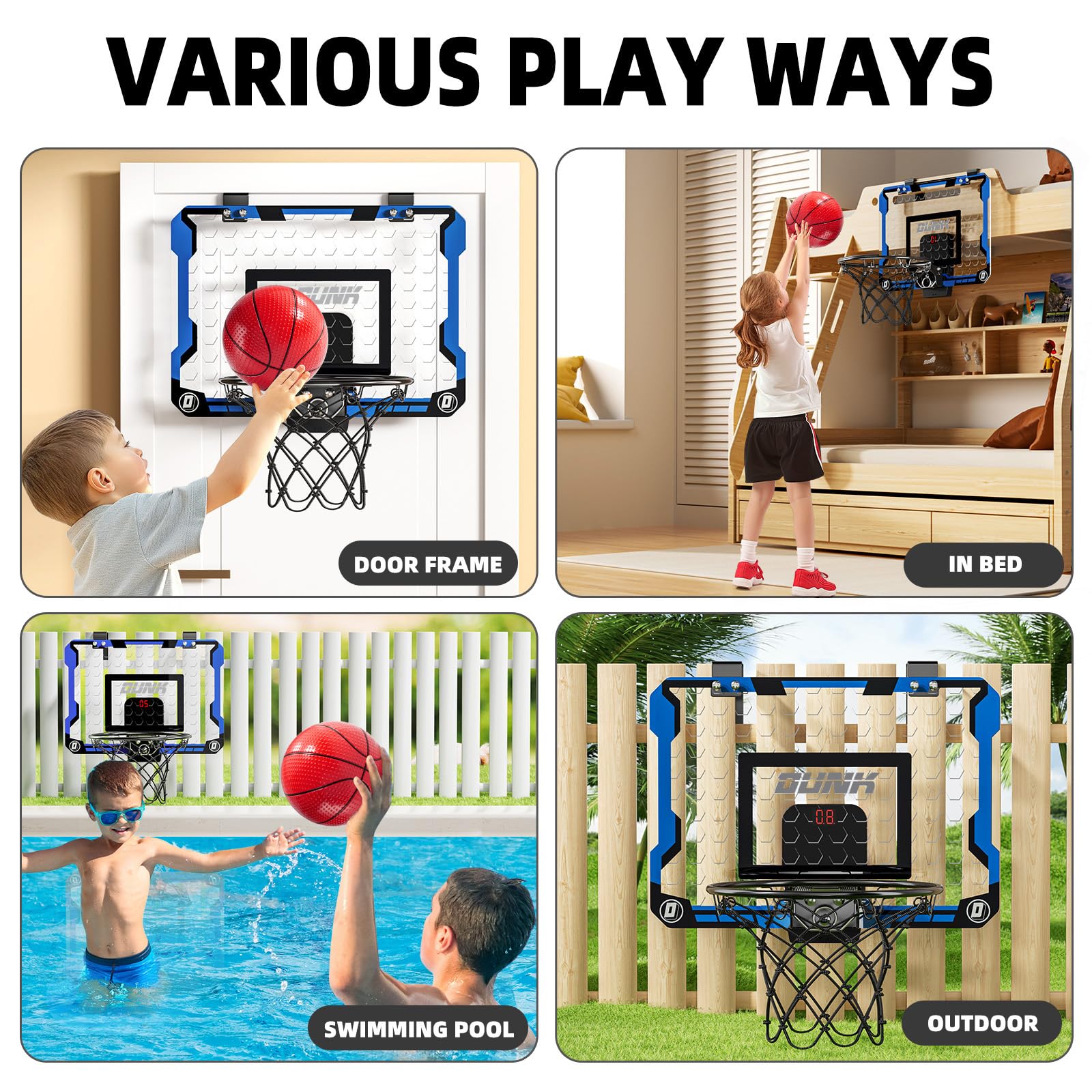 NIPLOOOW includes four rubber balls for immediate play sessions.