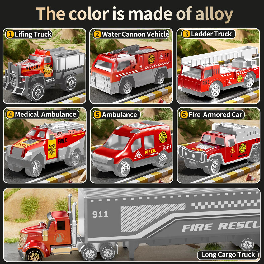 NIPLOOOW ladder-truck image supports action-driven storytelling and problem-solving play