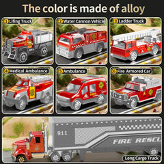 NIPLOOOW ladder-truck image supports action-driven storytelling and problem-solving play