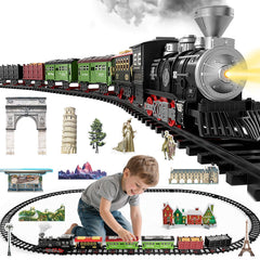 NIPLOOOW large train set components ready for quick setup and playtime.
