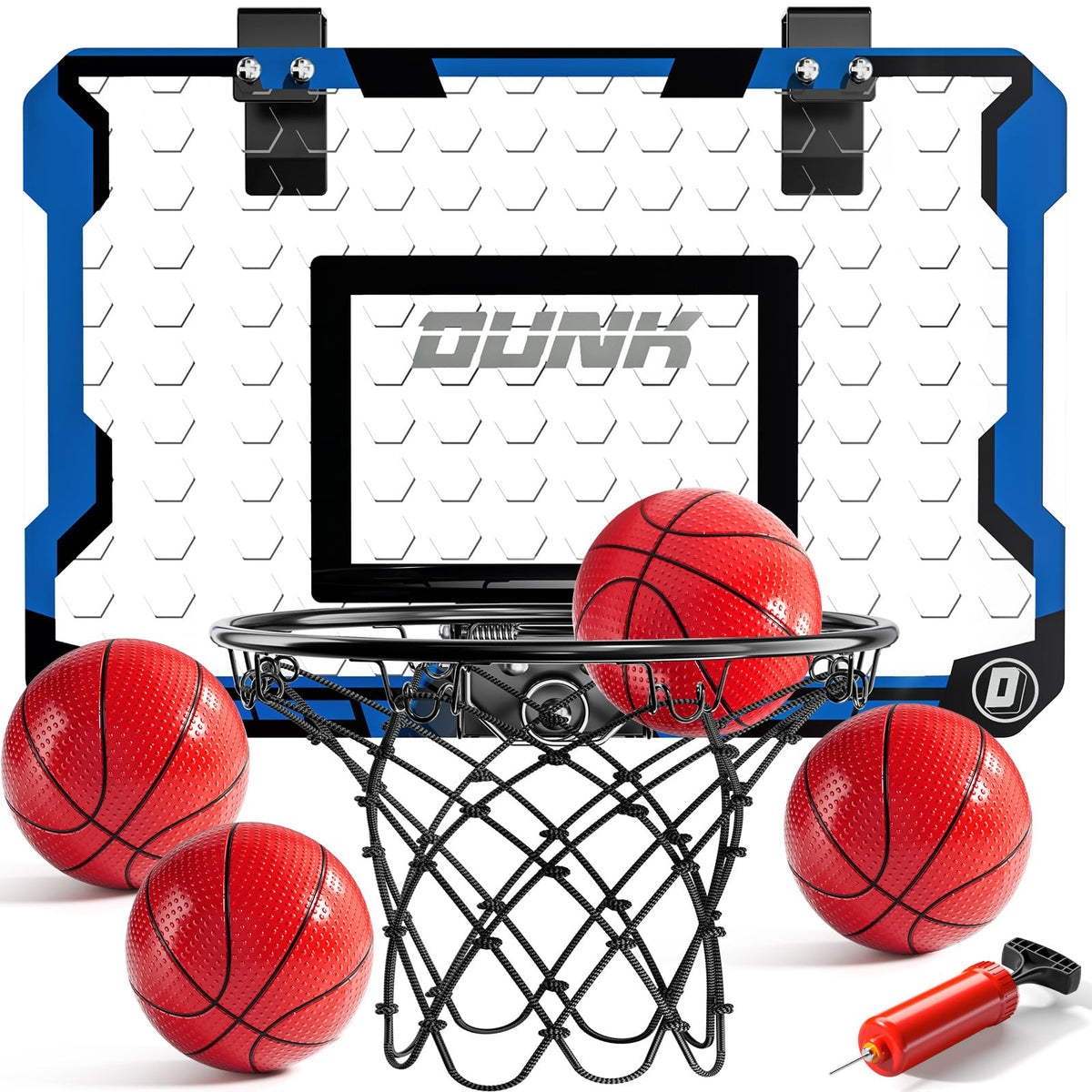 NIPLOOOW over-the-door hoop ready for quick setup and family play.