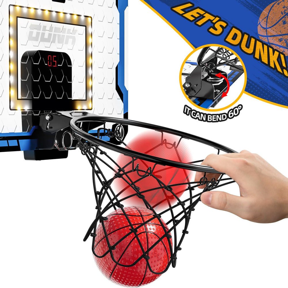 NIPLOOOW shock-proof backboard with padding protects doors during play