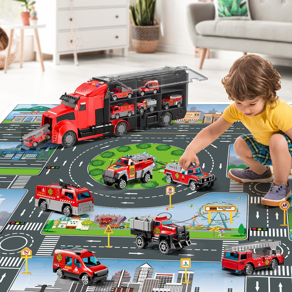NIPLOOOW Simulated Road Play Mat creates space for shared stories.
