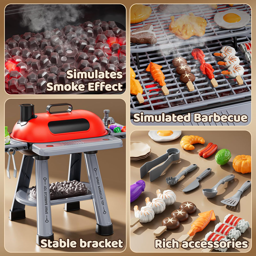 NIPLOOOW vegetable washing sink integrated into the grill playset.