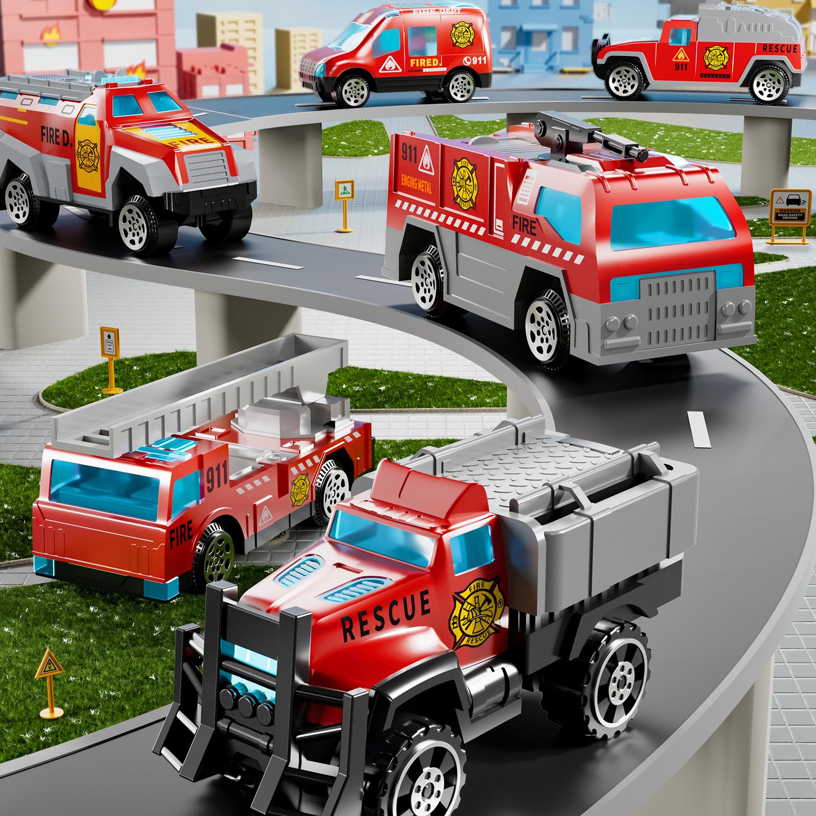 NIPLOOOW water-cannon-vehicle image invites interactive firefighting adventures