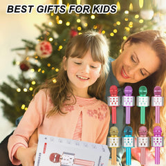 Gift-ready packaging highlighting Niskite kids karaoke microphone as a thoughtful present
