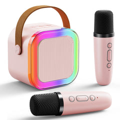 Niskite toddler karaoke machine with compact design, ideal for travel and family fun.