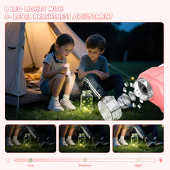 Nisumkey microscope’s LED lighting provides bright, adjustable illumination for clear images.