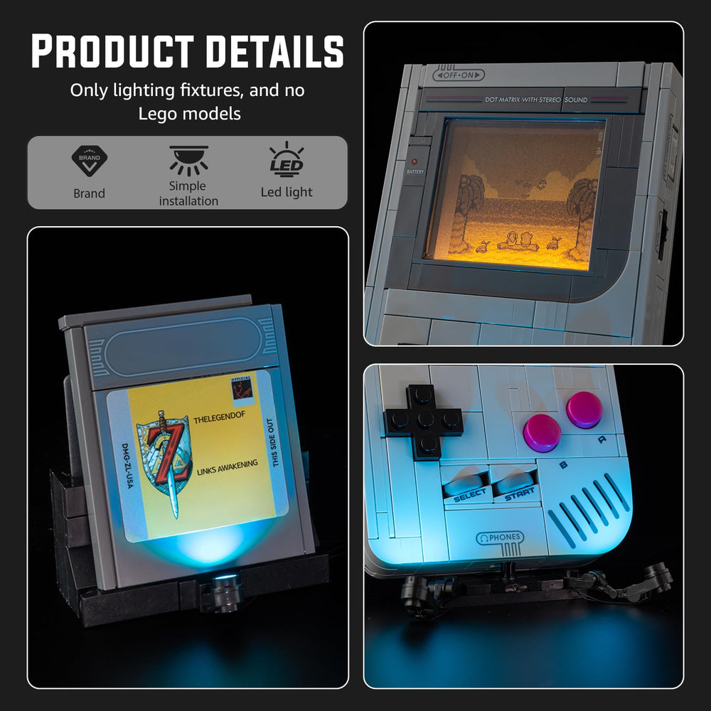 Nitemode light kit for Lego 72046 animates the model with a blinking star