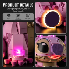 Nitemode lighting adds soft glow and depth to 43257 Angel.