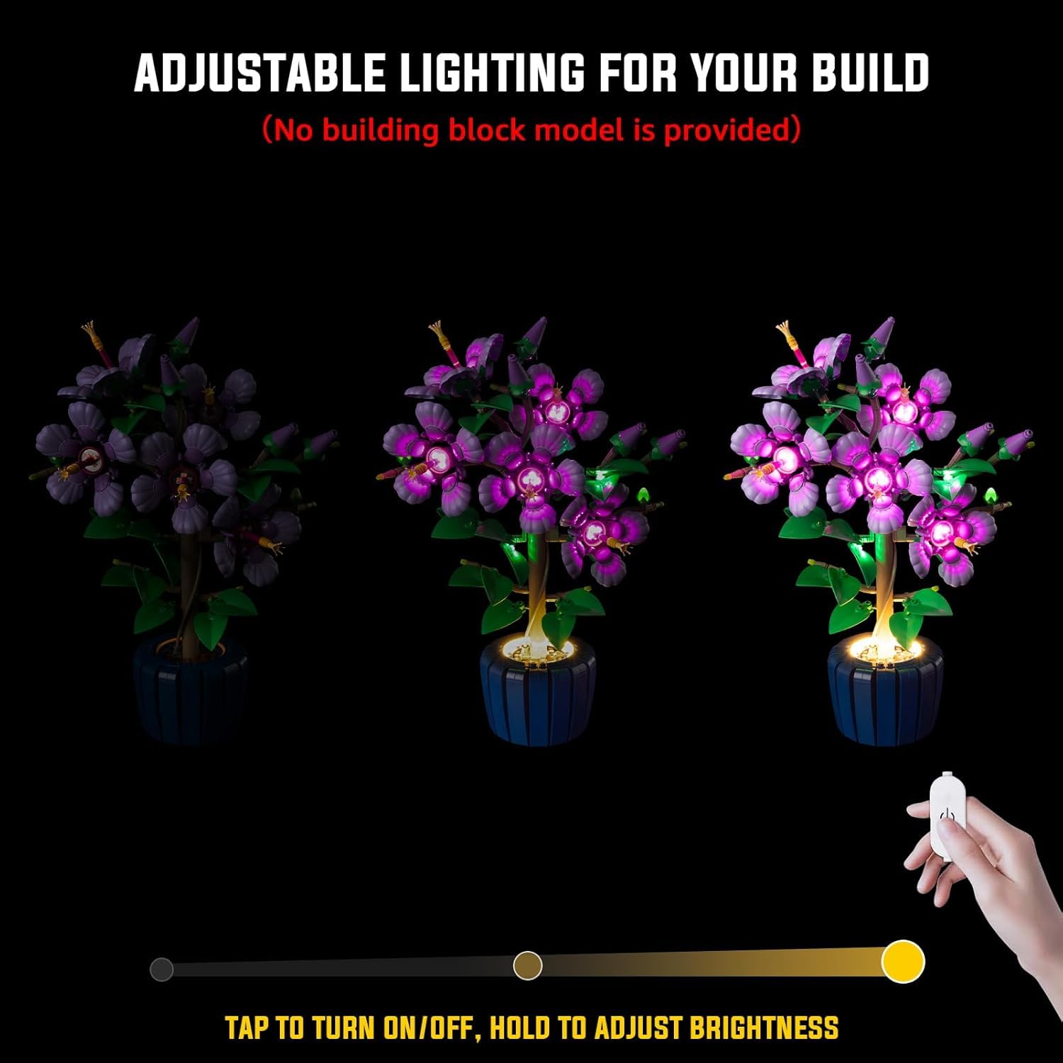 Nitemode light kit close-up highlights tiny LEDs for detailed illumination.