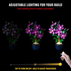 Nitemode light kit close-up highlights tiny LEDs for detailed illumination.