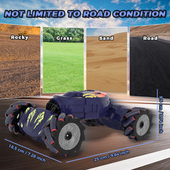 Nitigo Gesture RC Car dual battery setup extends playtime.