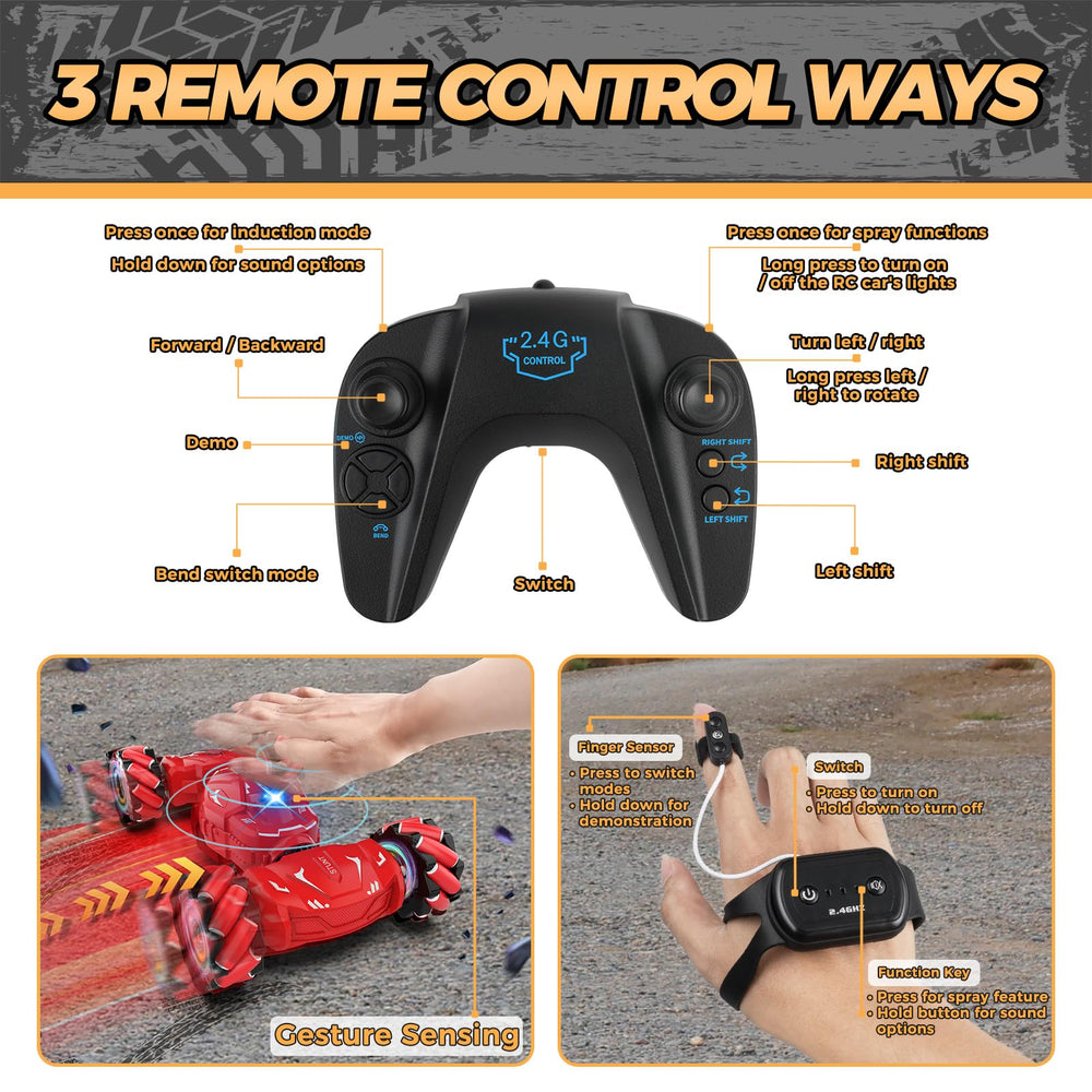 Nitigo Gesture RC Car gift-ready box promotes a fun gift option.