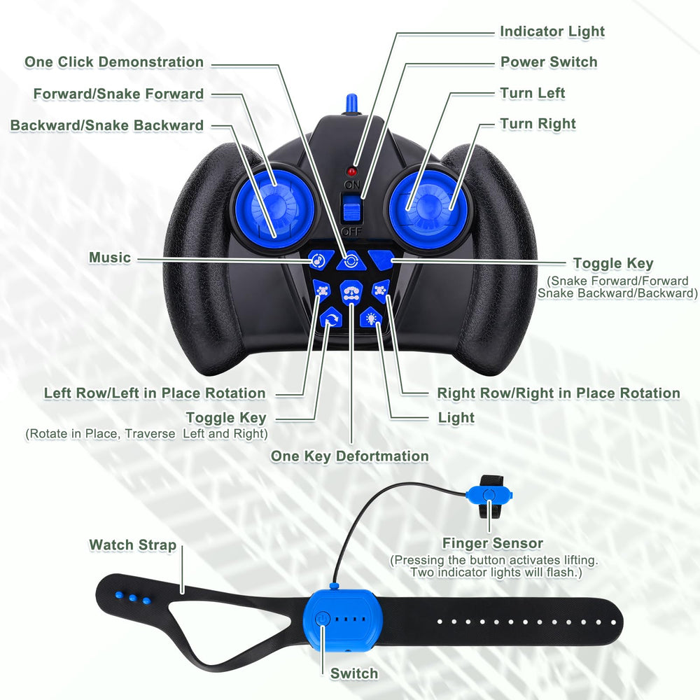 Nitigo Gesture RC Car packaging and setup box