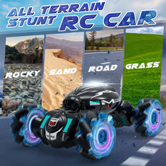 Nitigo Gesture RC Car side angle ready for all-direction drifts.