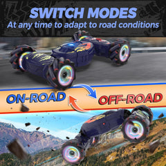 Nitigo Gesture RC Car top view reveals multiple control modes at a glance.
