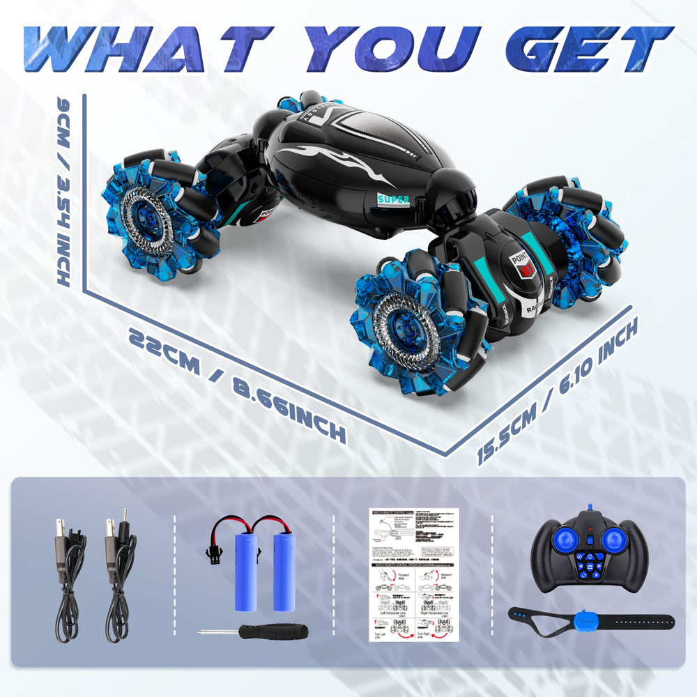 Nitigo Gesture RC Car USB charging cable during recharge.