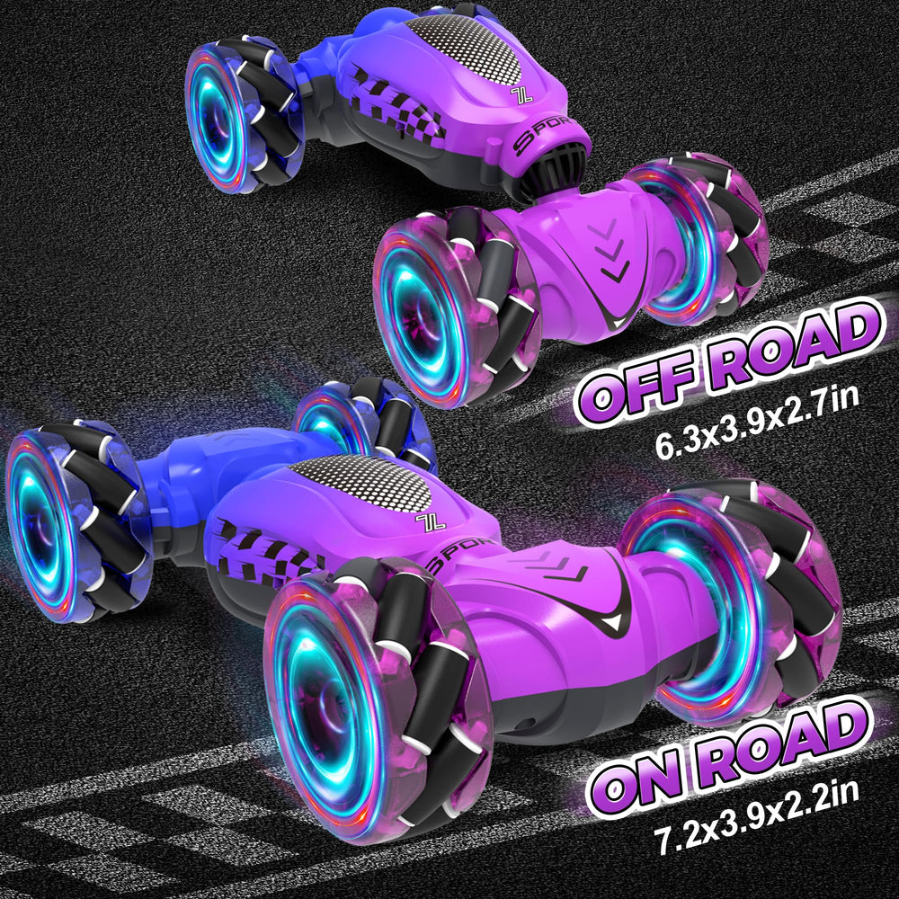 Nitigo RC car all-direction movement with 360-degree rotation for dynamic stunts.