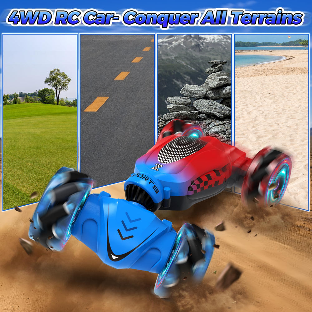 Nitigo remote car 360-degree hand control enables precise steering