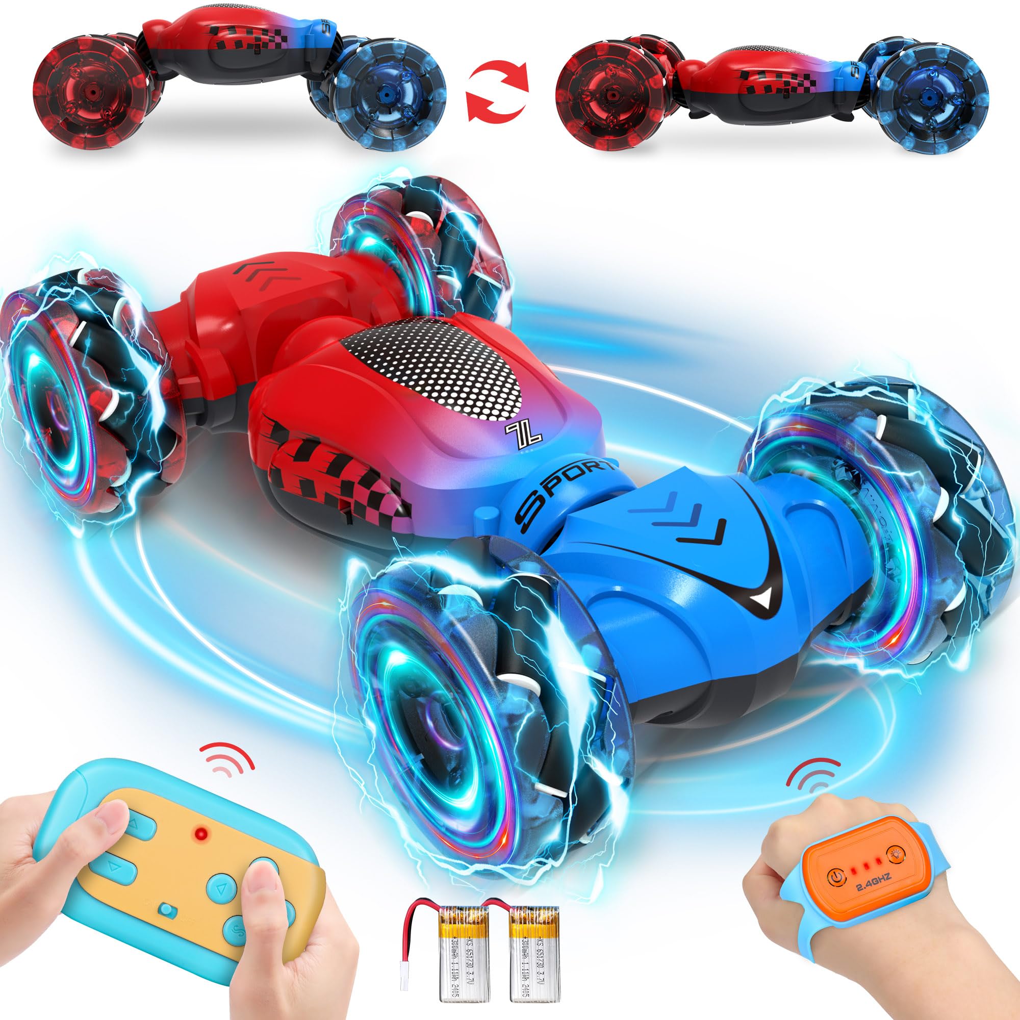Nitigo remote car gesture-sensing-lights for immersive play