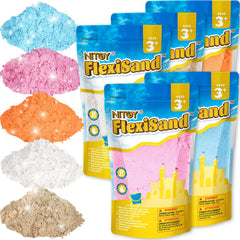 NiToy FlexiSand 11lbs pack for creative molding and sensory play.