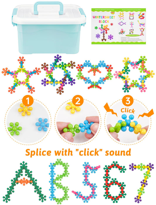 NiToy nine bright colors support pattern learning and design skills.