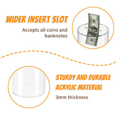 NIUBEE thick acrylic material offers durability and safety.