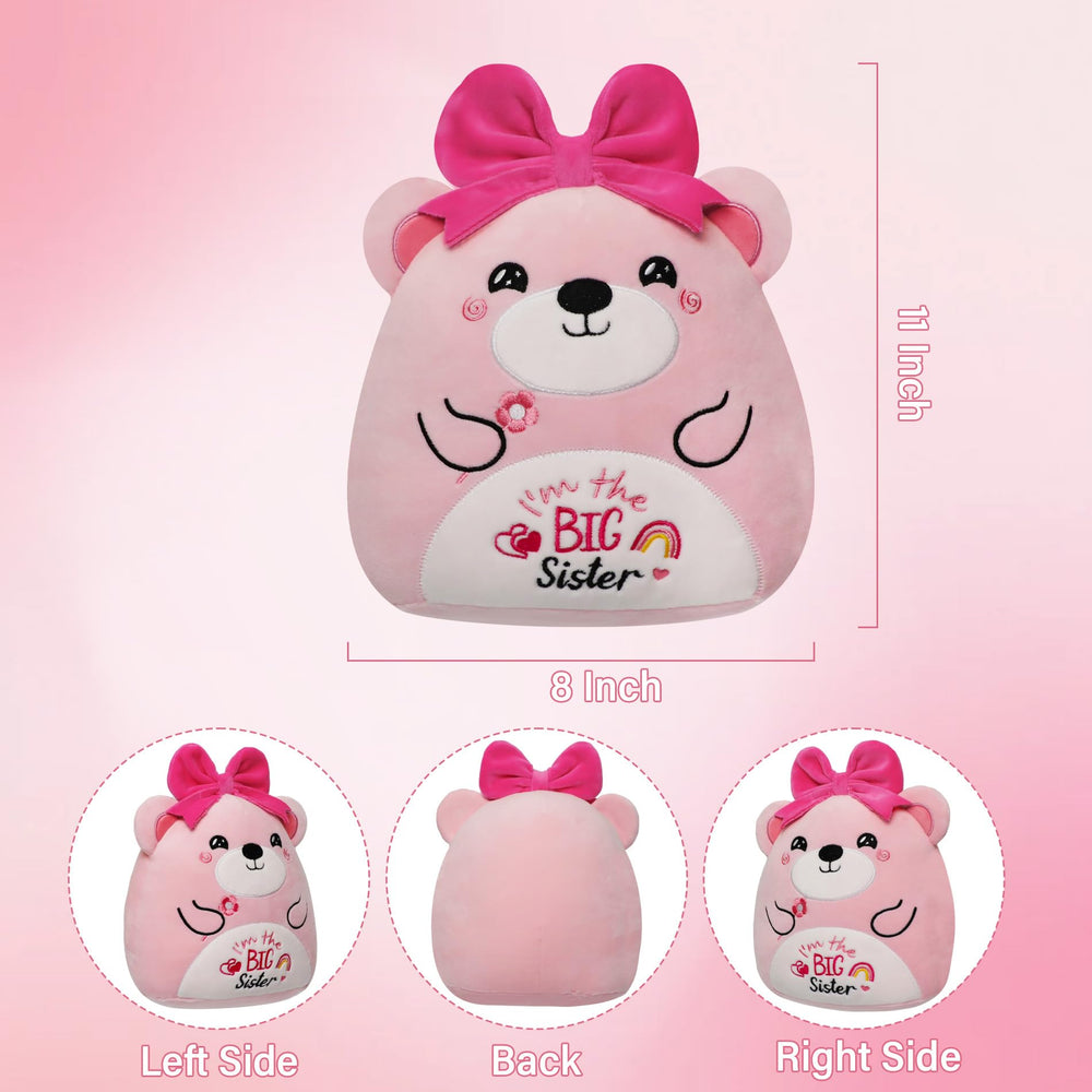 NIUBEHOHO ultra-plush bear fabric, 11-inch plush