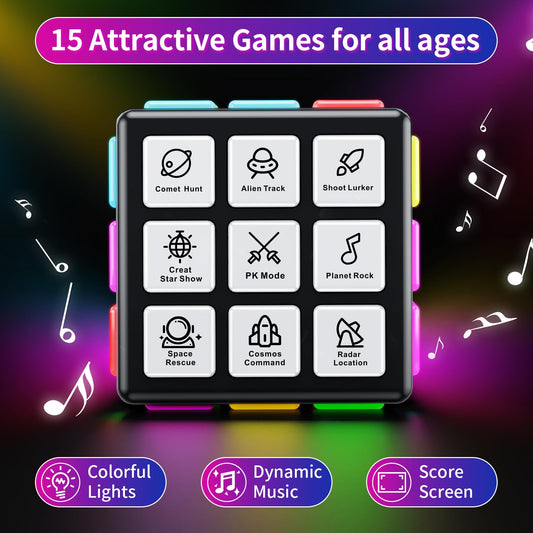 Niufunmal game cube for fast-paced speed challenges during family play