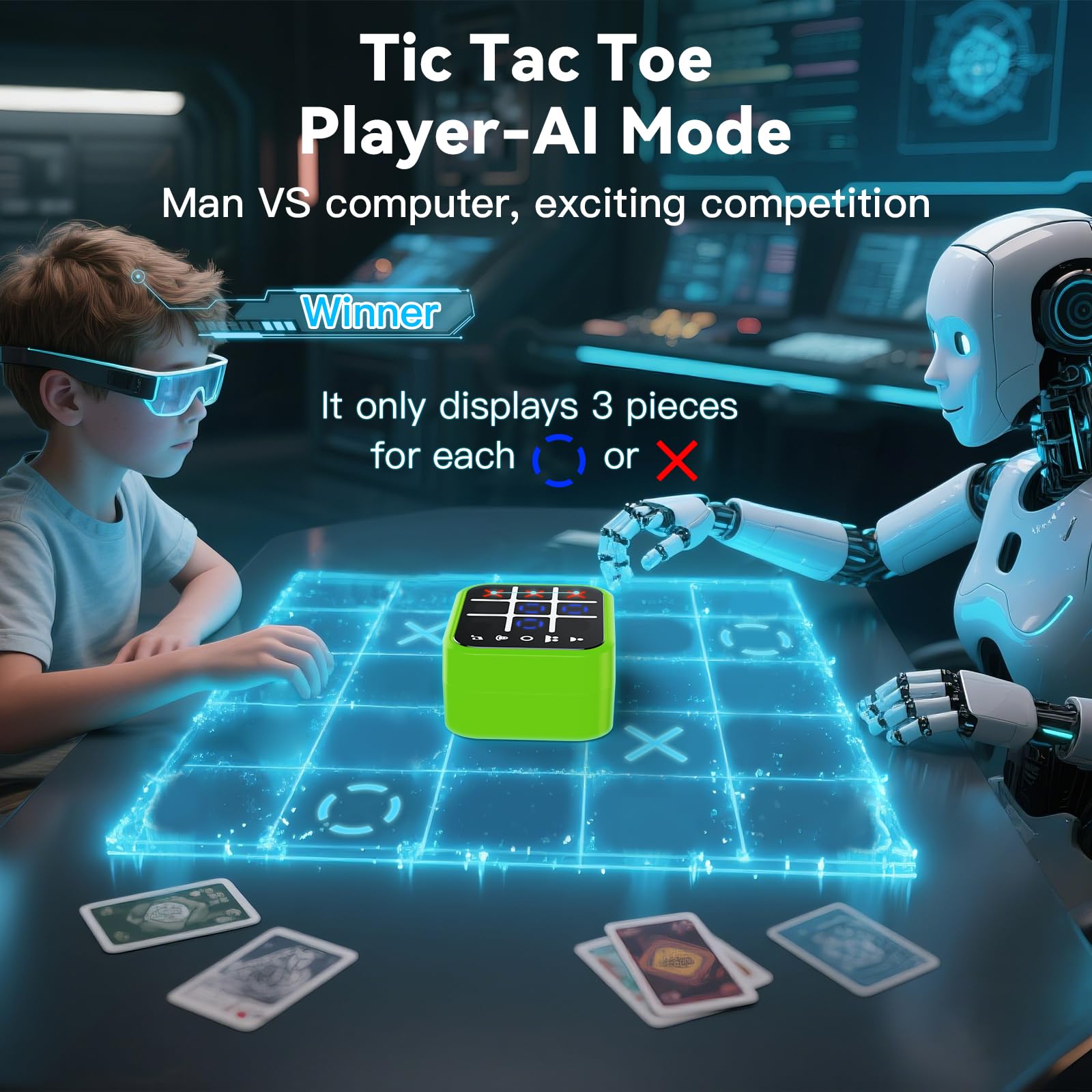 Niufuntek-ai PK mode enables solo strategy against a smart computer.