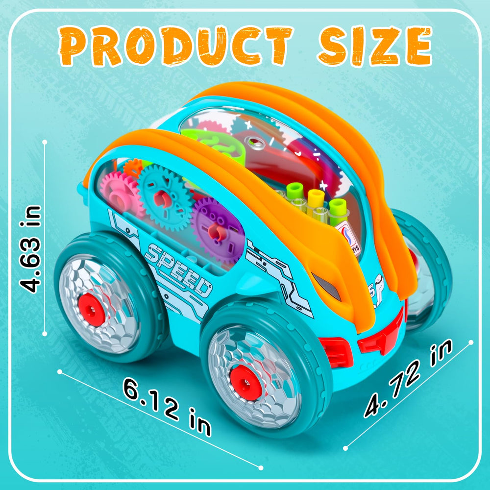Niulife light up sensory car toy supports curious early learning.