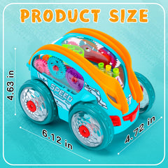 Niulife light up sensory car toy supports curious early learning.