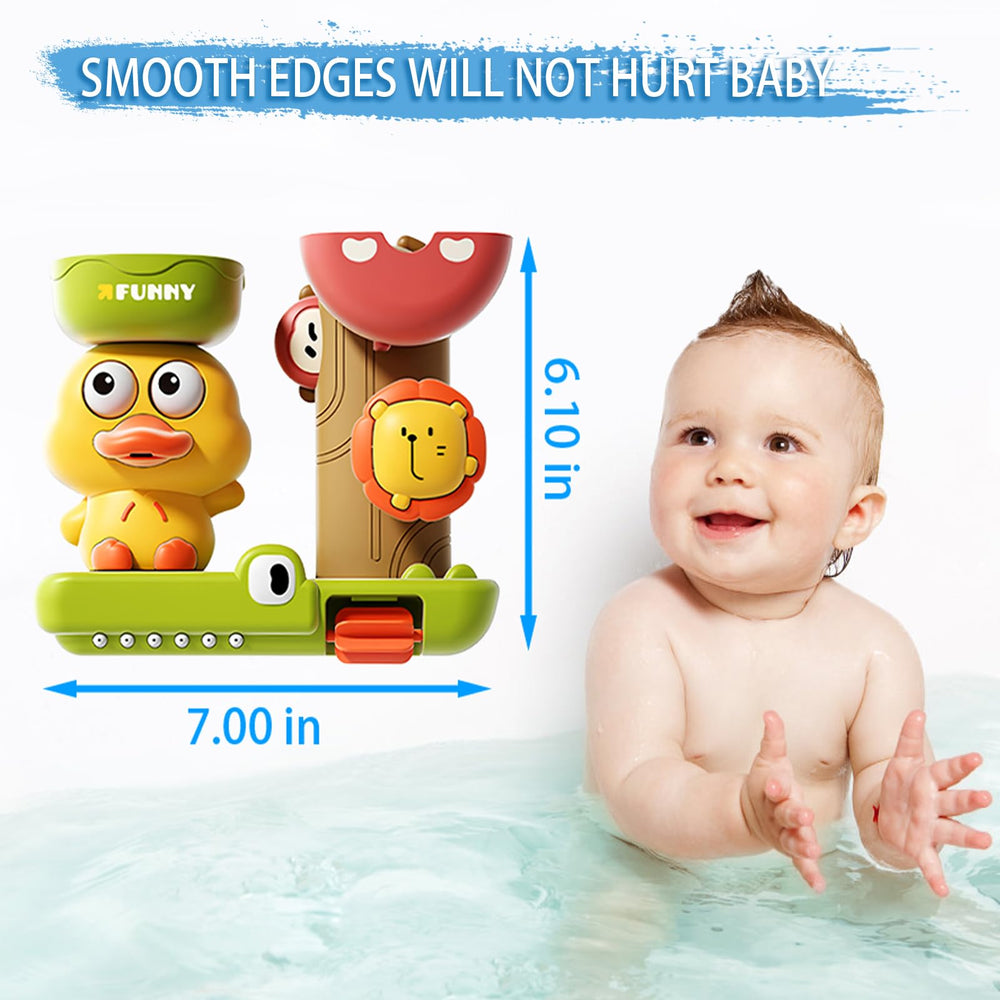 Niulife pipe-flow bath toy enhances spatial awareness as little builders connect tubes.