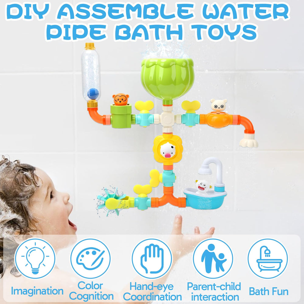 Niulife suction cup attachment keeps bath toys stable on tub walls