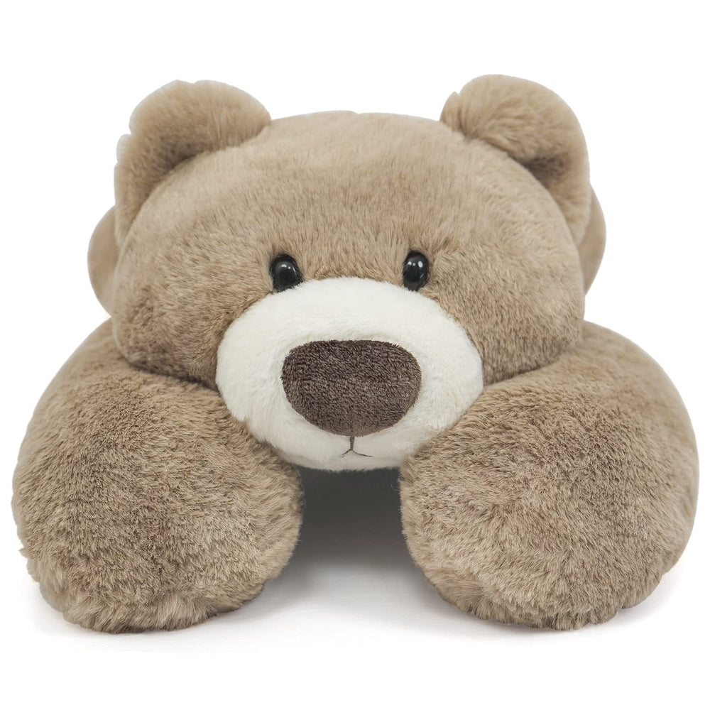Niuniu Daddy 24in weighted teddy bear packaging and care information