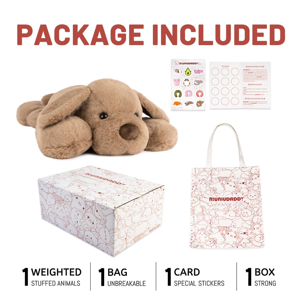 Niuniu Daddy plush shown in bedroom for bedtime comfort.