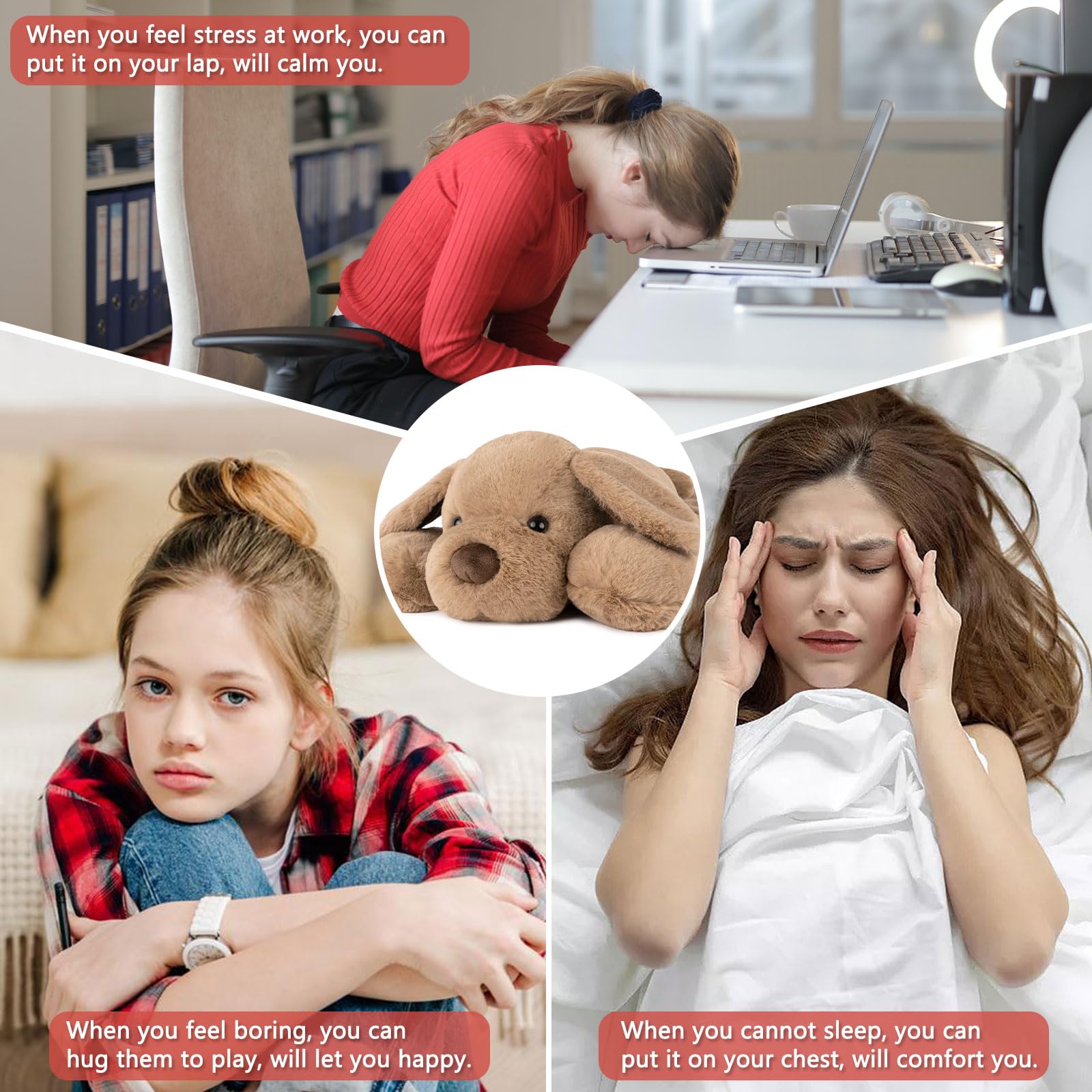 Niuniu Daddy decorative plush adds warmth to any space.
