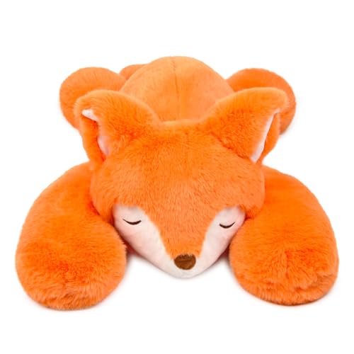 Niuniu Daddy giant fox plush pillow provides soft relaxation and play