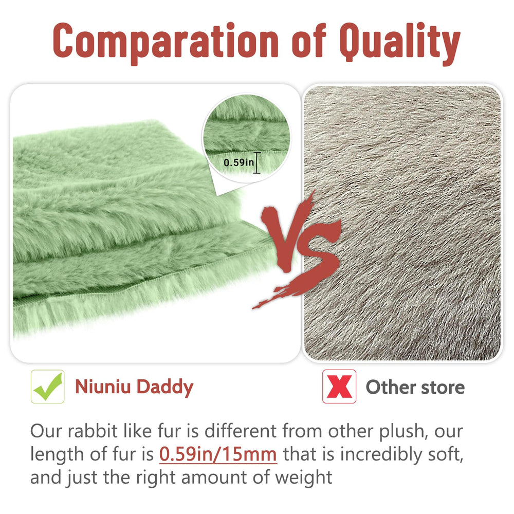 Niuniu Daddy soft fur texture closeup.
