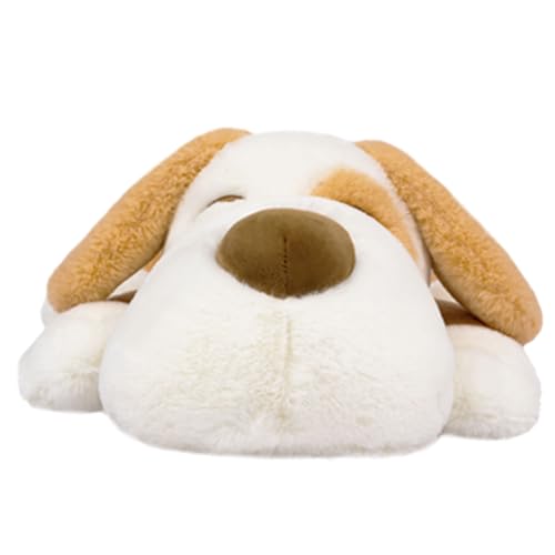 Niuniu Daddy weighted dog plush body pillow scene showcases cozy support for sleeping