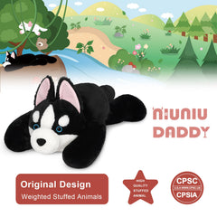 Niuniu Daddy weighted husky kid-friendly cuddle buddy for kids