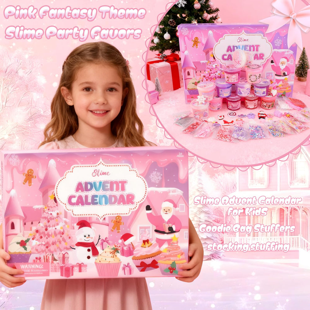 NiuSphere Slime Advent Calendar 2025 daily compartments ready to reveal surprises