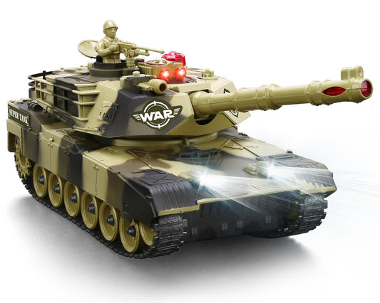 NIWOTA remote control tank 1:28 scale in action for indoor play