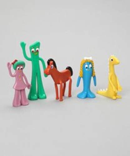Includes Gumby, Pokey, Prickle, Goo and Minga for diverse play